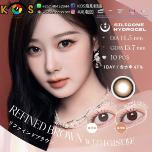 a-eye 1 Day Refined Brown ワンデーリフレア エーアイ リファインドブラウン